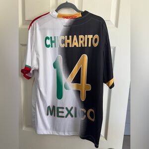 Rare Special Edition Chicharito #14 Split Men's Mexico Soccer Jersey